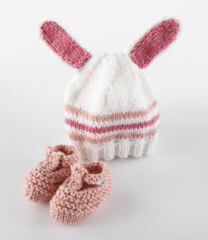 Bunny Ears Hat Knitting Pattern