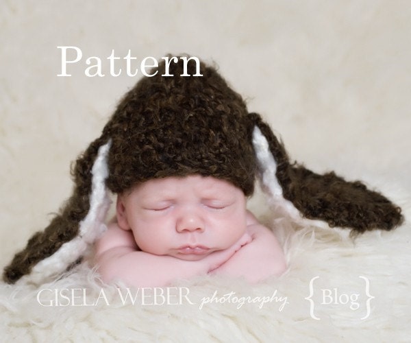 Crochet Bunny Ears Hat Pattern