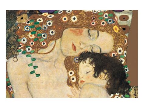 Gustav Klimt Mother And Child