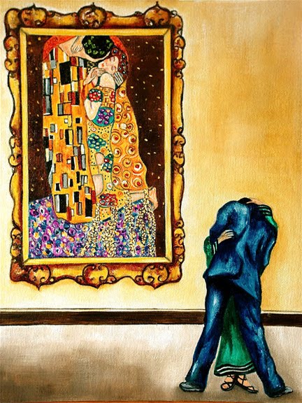 Gustav Klimt The Kiss Original