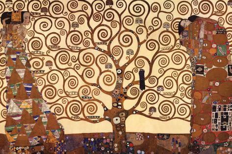 Gustav Klimt Tree Of Life Analysis