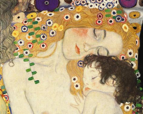 Klimt Mother And Child Poster