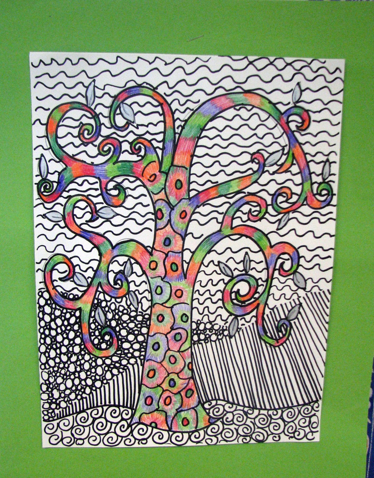 Klimt Tree Of Life Art Lesson