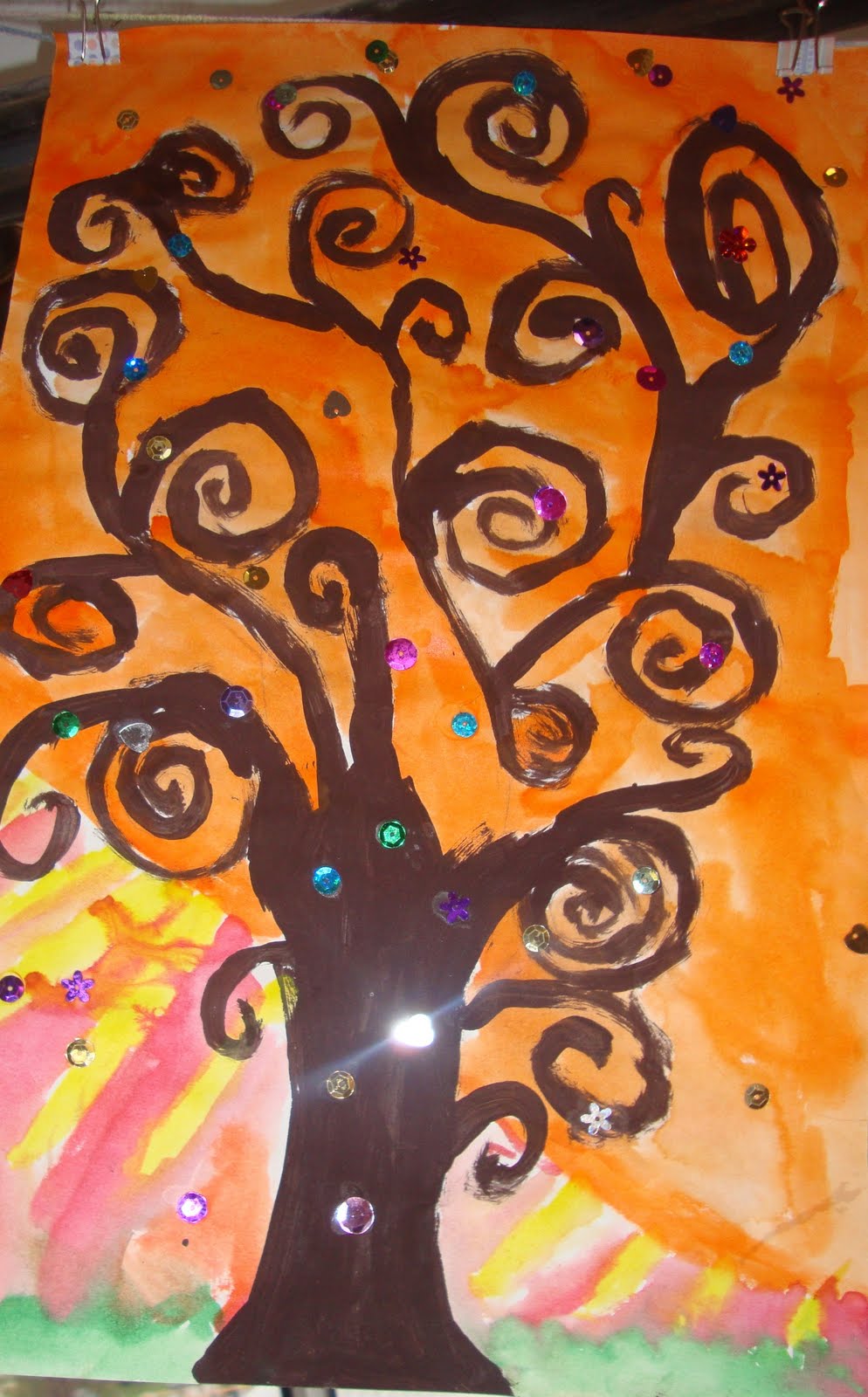 Klimt Tree Of Life Art Project
